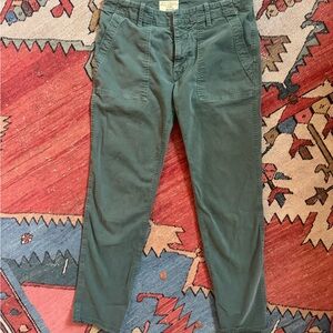 Nili Lotan Jenna Pant, size 6, green